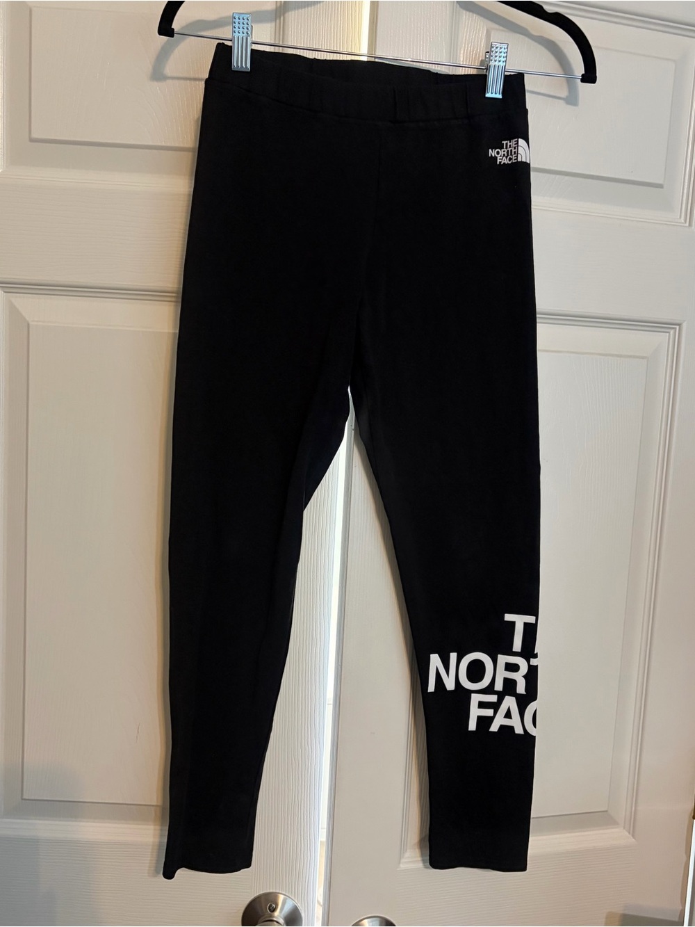 The North Face Black Logo Girls' Leggings